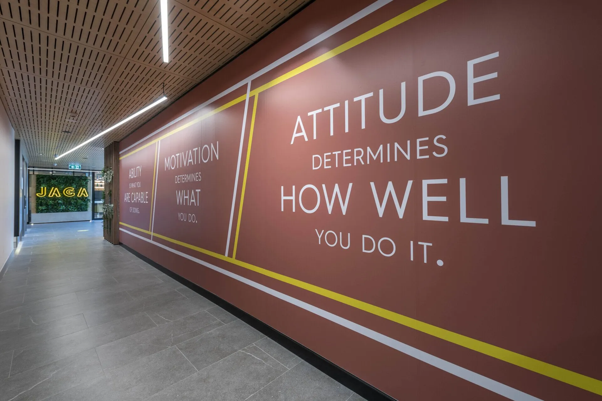 JAGA Motivation determines what you do