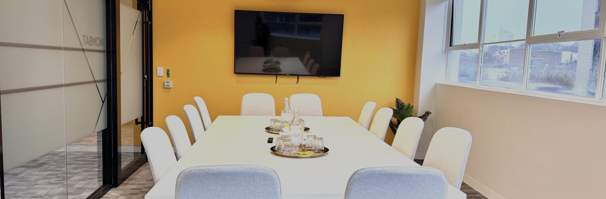 Modern Sydney meeting room at JAGA Surry Hills with state-of-the-art facilities