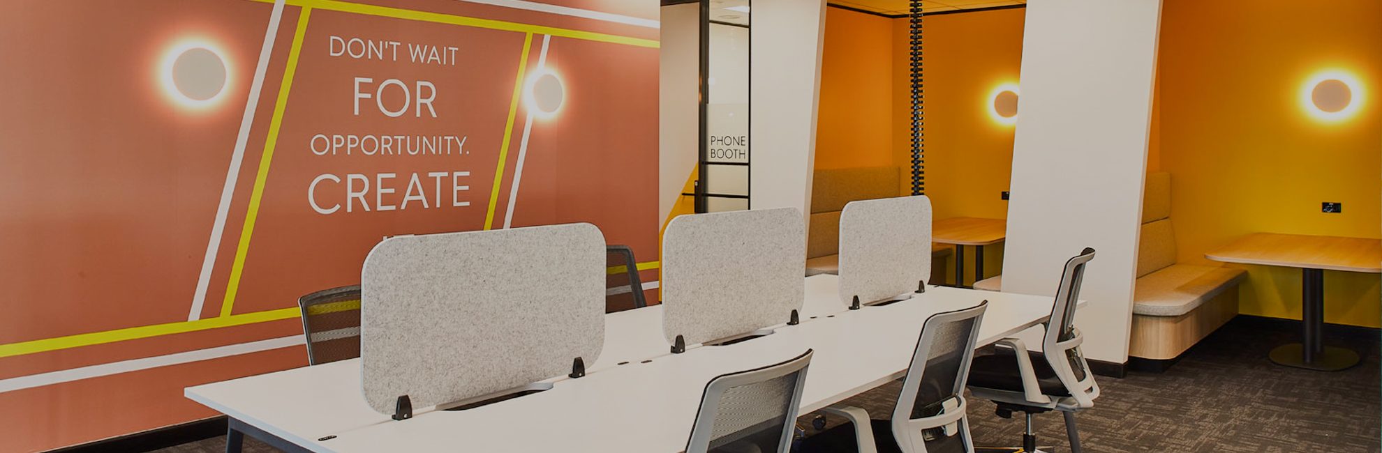 Premium coworking space in Canberra with modern workstations and collaborative areas