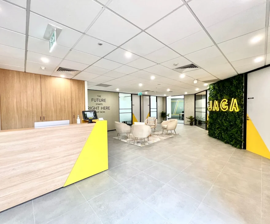 JAGA Reception Area JAGA Reception Area